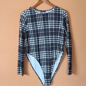 Plaid Bodysuit